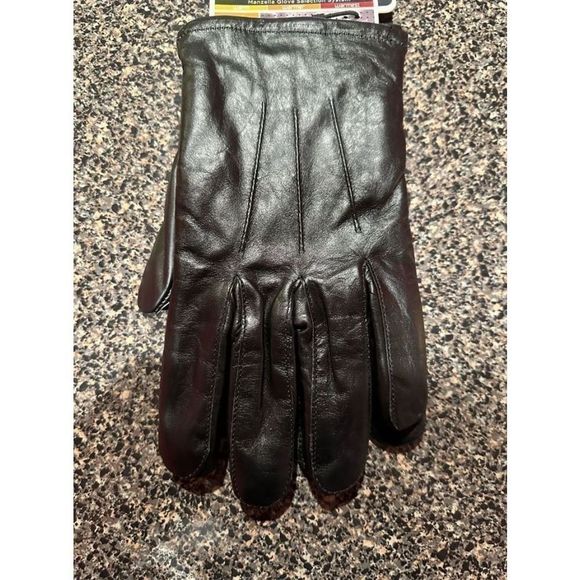 MANZELLA Insulated Leather Glove DRLU-10 Genuine Leather 3M Insulation 40g New - Picture 6 of 10